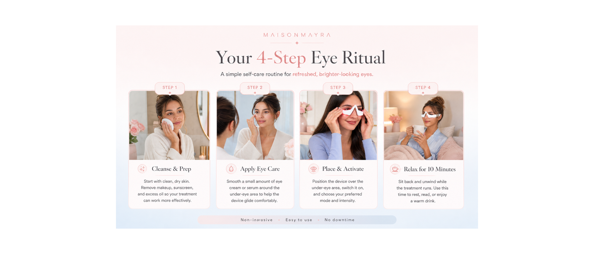 Your 4-step eye ritual